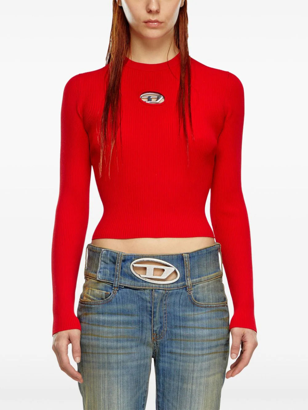 Diesel Turtle neck - Red | c613c22d04cba191bffa26c5d484d375d3b91e34