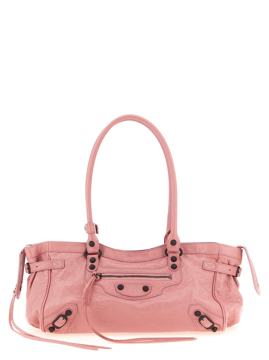 Le City East-West Shoulder Bags Pink