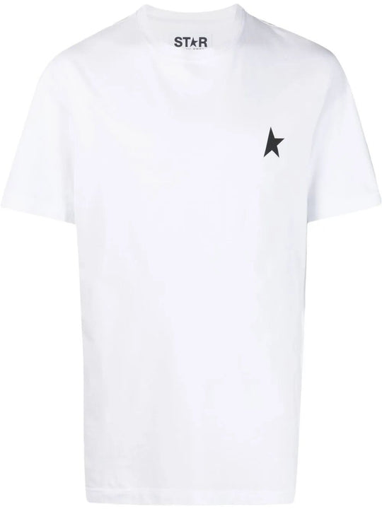 Cotton T-Shirt With Star Print