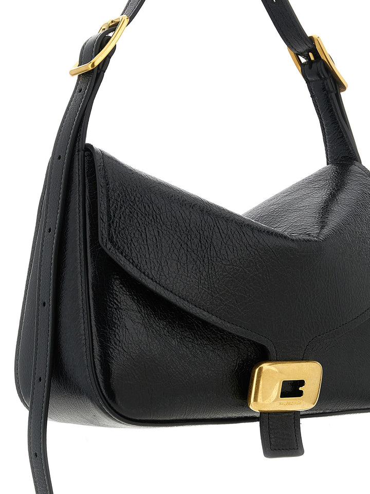 Balenciaga Clicca Shoulder Bags - Black | b04ed07c538fac6c4a18fe549d0c27f5a5380c83