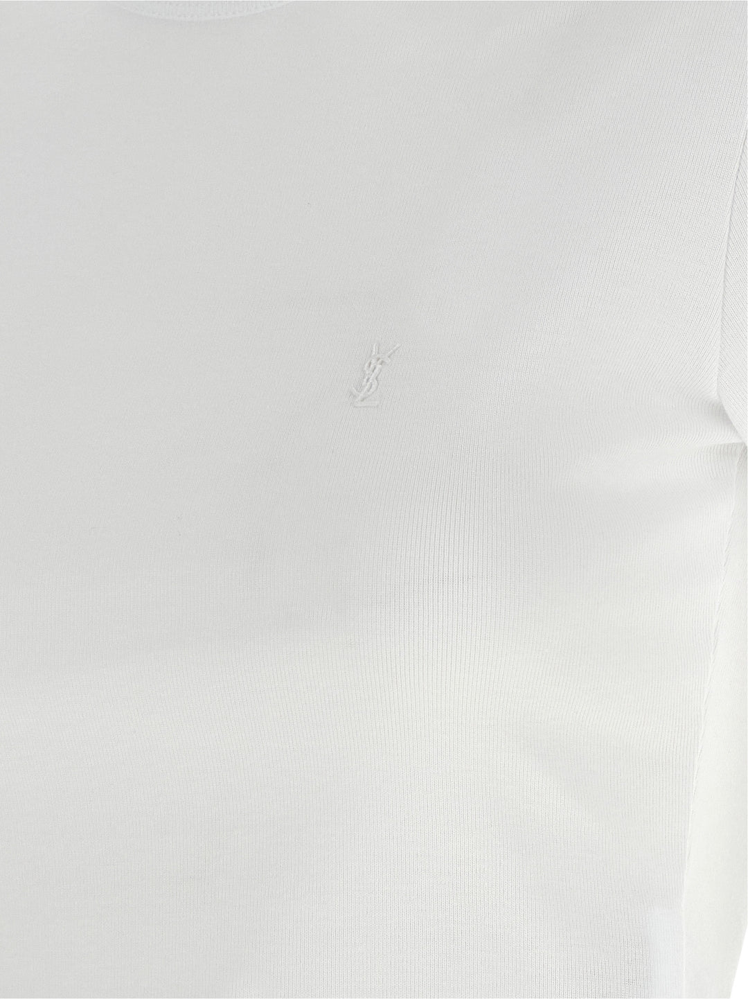 Saint Laurent Cassandre T-shirt - White | 59fb59aea768bb246566d3d3e8aad5920b503ab1