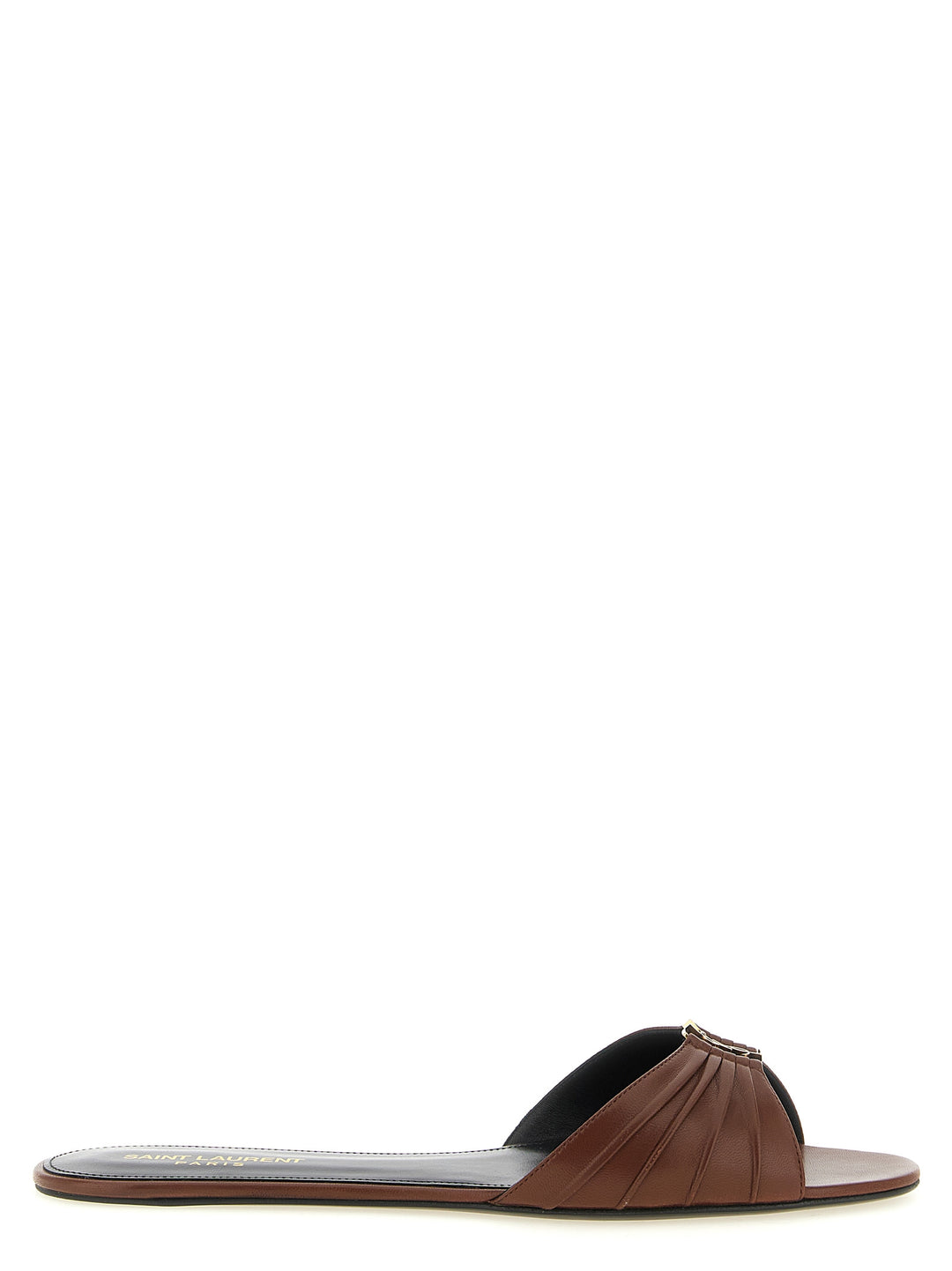 Saint Laurent Babylone Sandals - Brown | 53f3e9f6daf2786369d0f6eef56f2b06e239922d