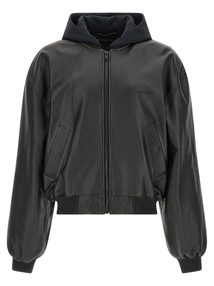Balenciaga Salon De Couture Puffer Jackets - Black | 4d06132ad66a23e8dfce3911548b7bb6d0103cdd