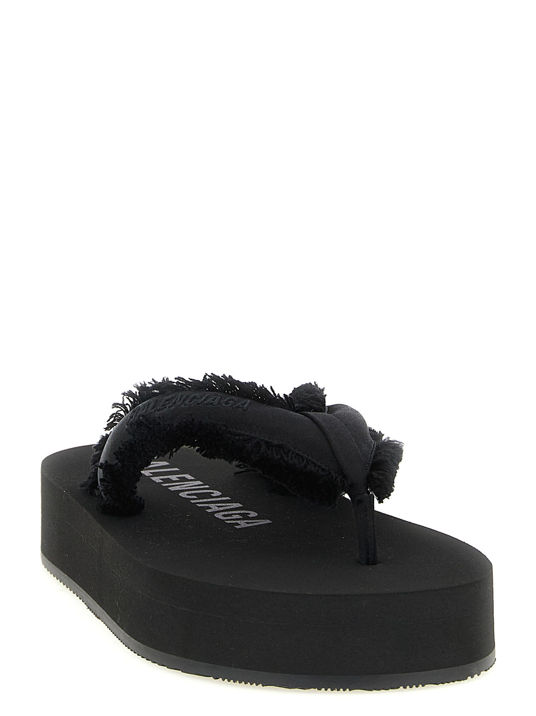 Balenciaga Jet Lag Sandals - Black | 7a10fac4776eaa0183ff8bbbc610f7a1ddb901c9