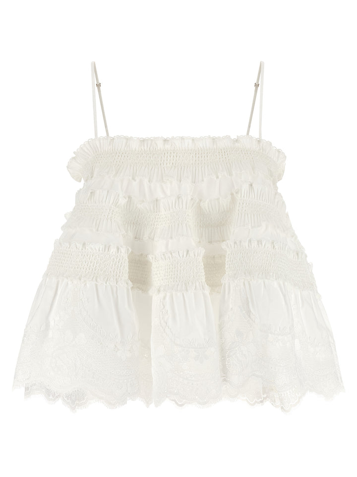 Zimmermann Alchemy Tops - White | 31d63e80f4217a7321eaa757f2d065df4a663c9d