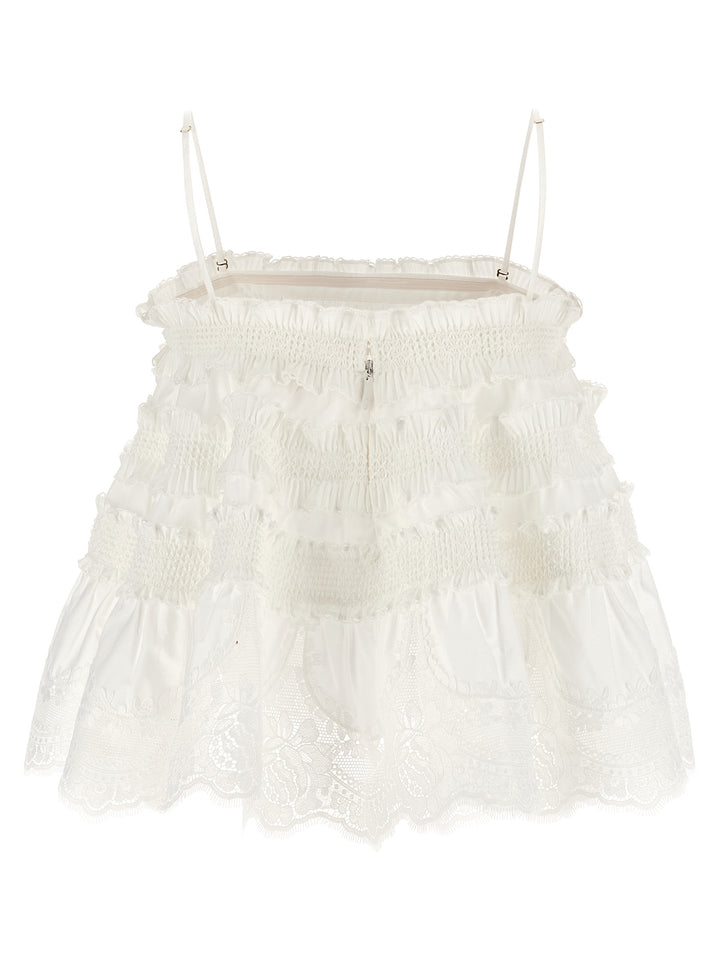 Zimmermann Alchemy Tops - White | 04efd3c118b5911f35b33ea06c0b5810b927bf84