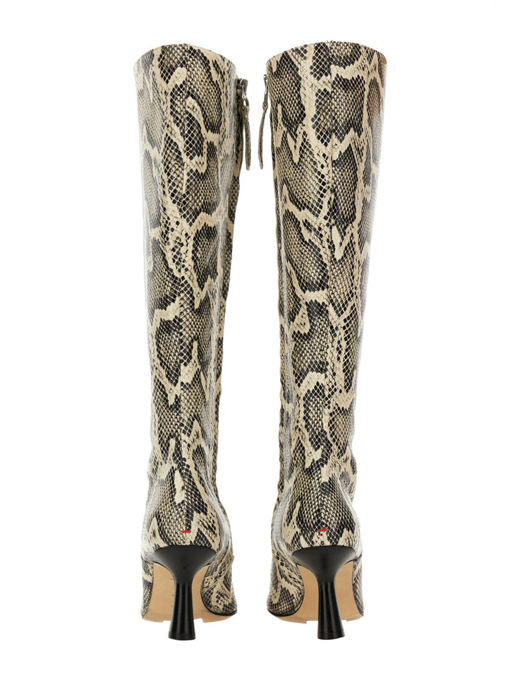 Aeyde Boots - Animal Print | Wanan Luxury