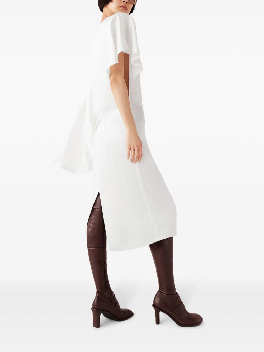 Stella Mccartney Midi dresses - Nude & Neutrals | 1fffae486c30db3fbf44cbe095a691dbc46d366a