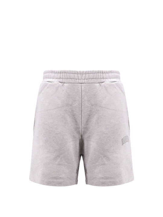 Cotton Bermuda Shorts With Logo