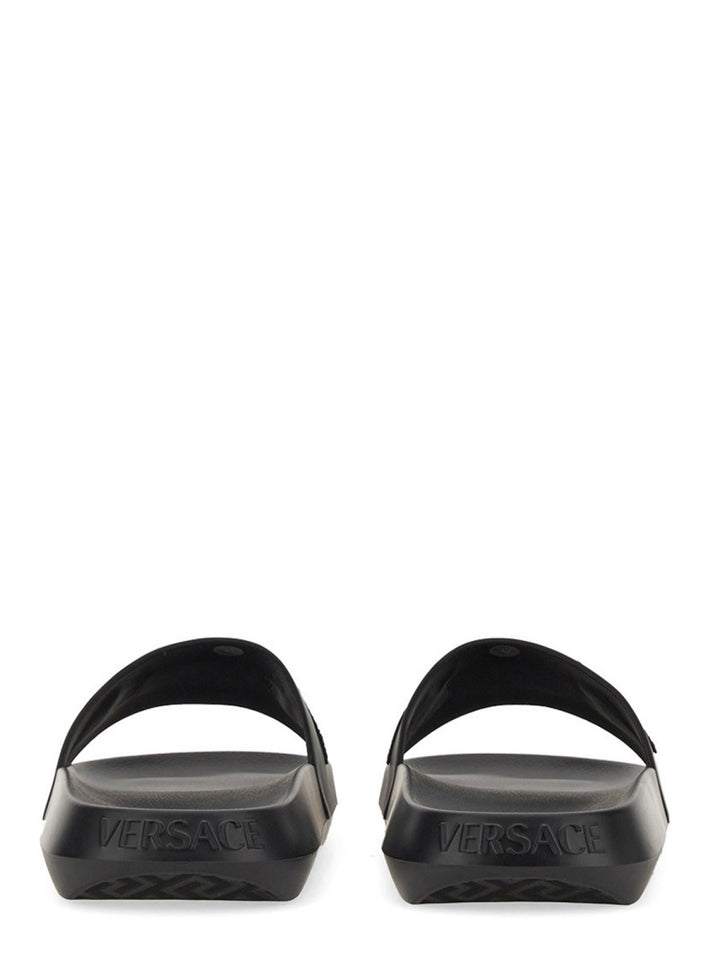 Versace Sandals - Black | Wanan Luxury