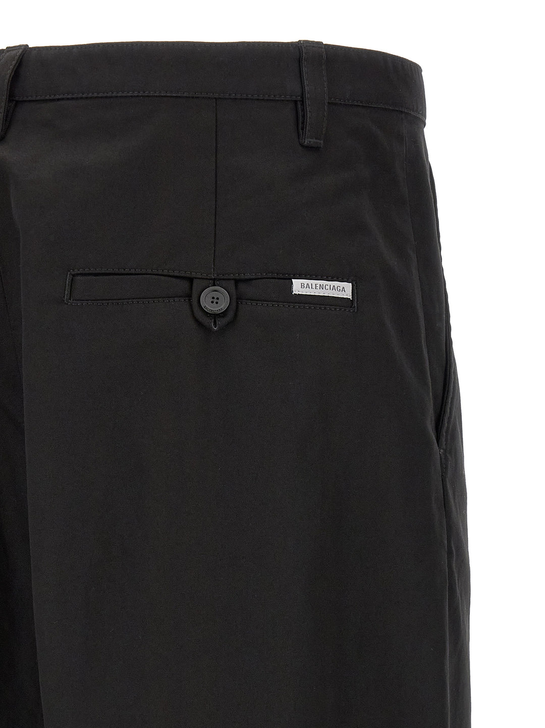 Balenciaga Chino Pants - Black | e3a669293fdc29922896f4ce932fb7609a434333