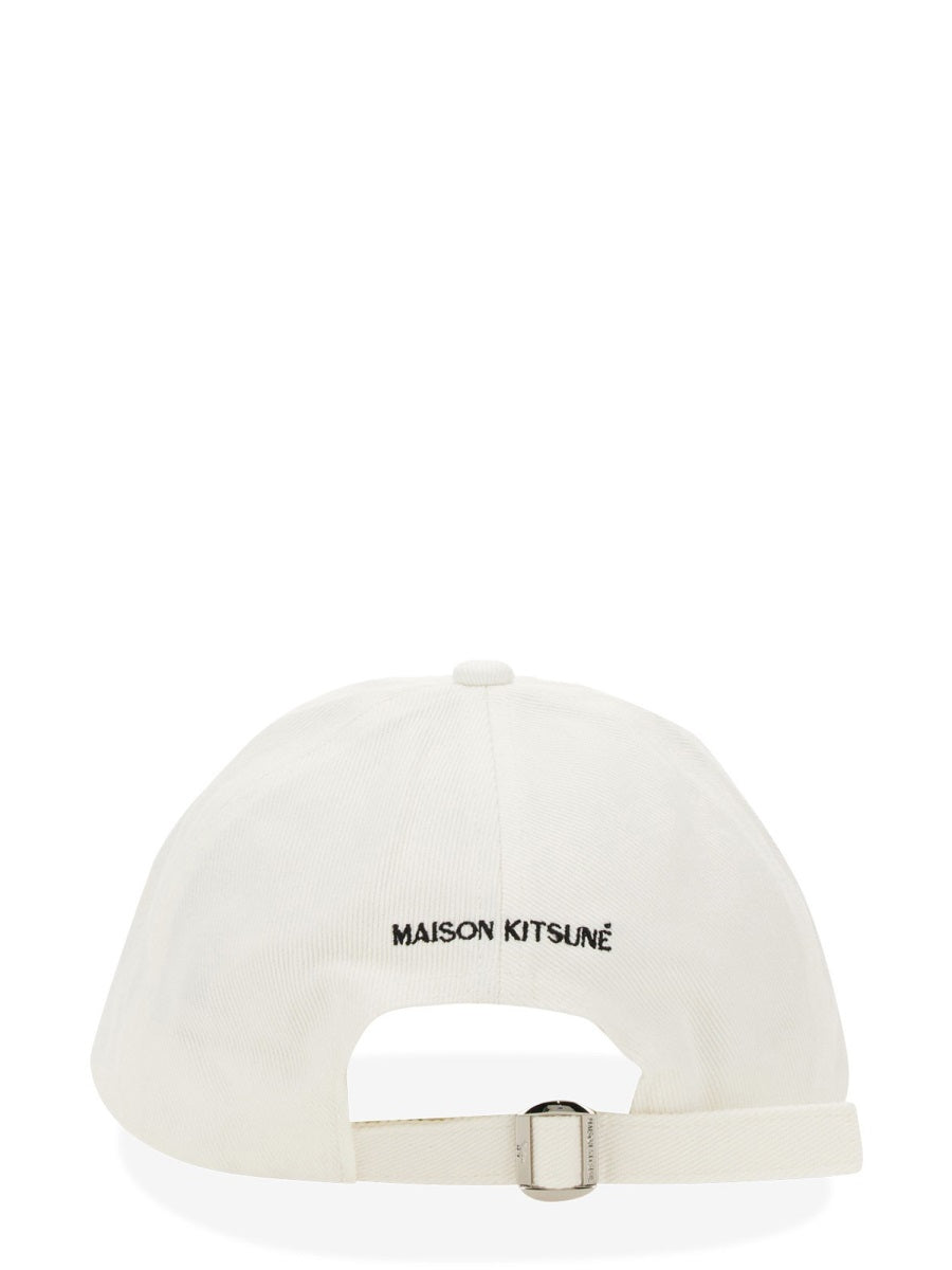 Maison Kitsuné Hats - White | Wanan Luxury