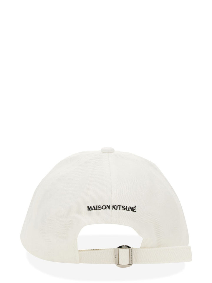 Maison Kitsuné Hats - White | Wanan Luxury