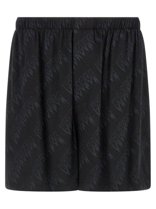 Logo Shorts Bermuda And Short Black