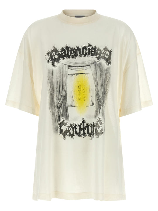 Shaped Salon De Couture T-Shirt White