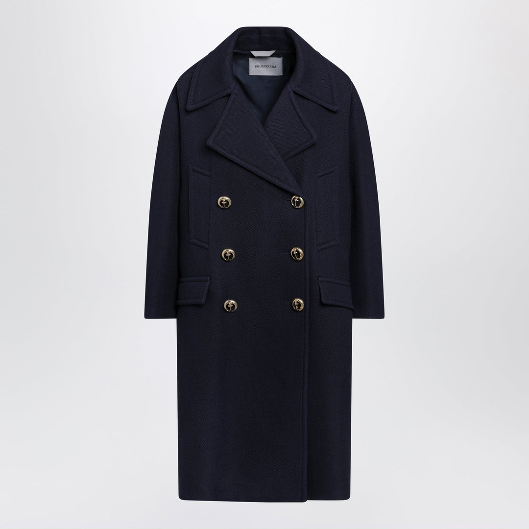 Balenciaga Coats & Jackets - Blue | a86162b4f738ccc6fb95814455fd648b0ee09969