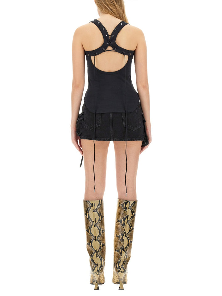 The Attico Tops - Black | Wanan Luxury