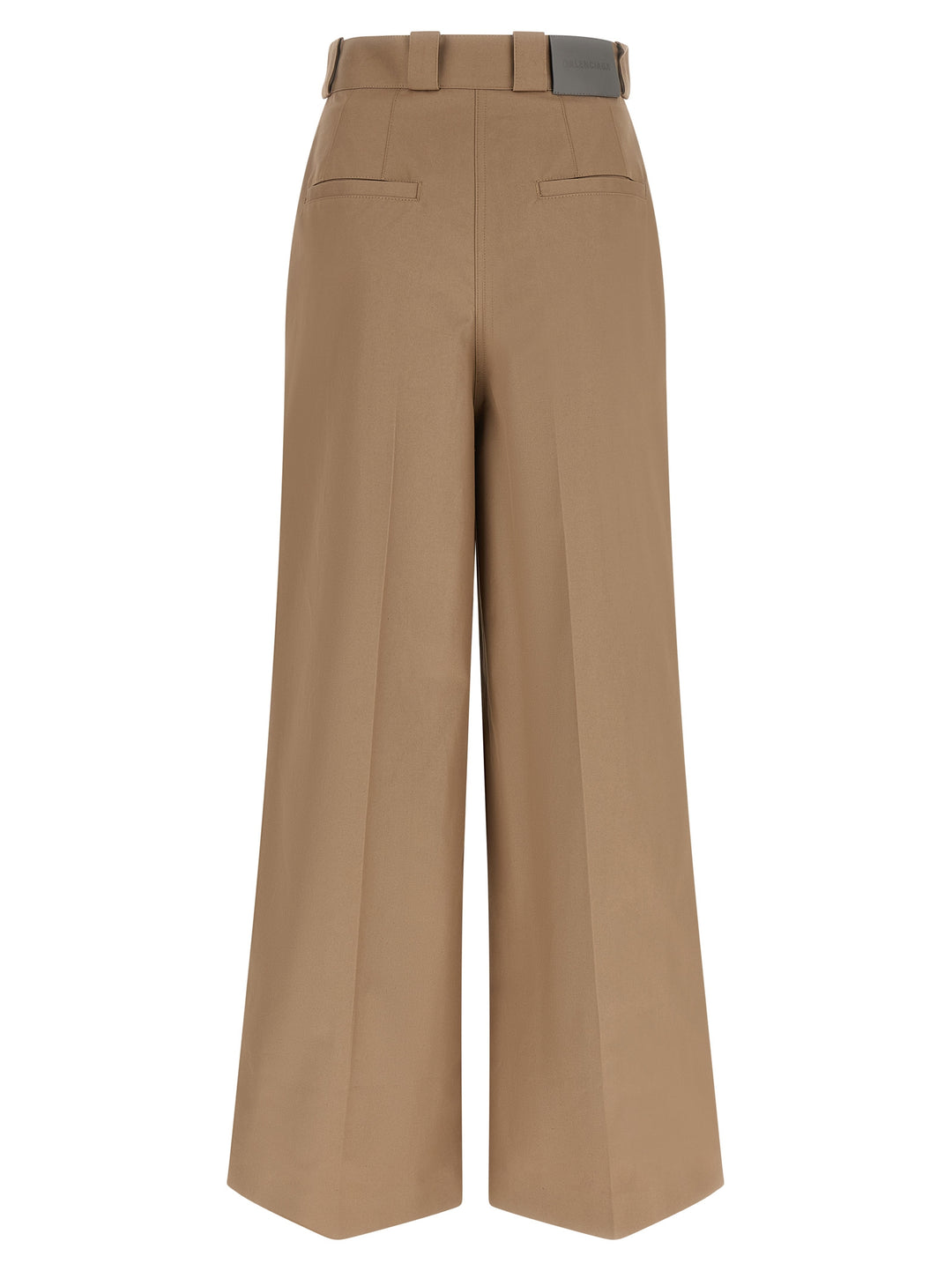 Balenciaga High Waist Pants - Beige | 6e570d2aa16b6dba0e3e7087092e6267e0cd441f