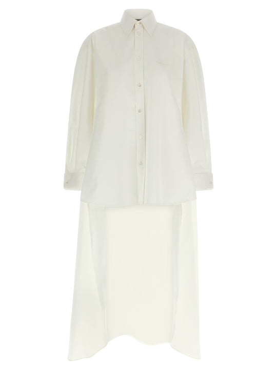 Shirt With Train Shirt And Blouse White