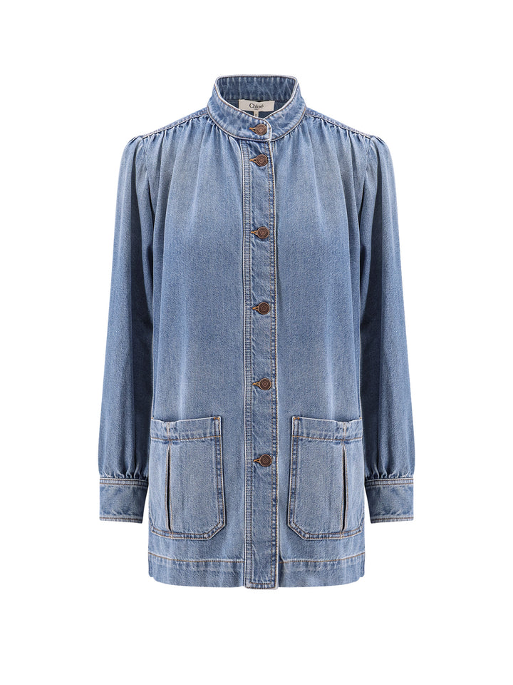 Chloè Jackets - Blue and green | 887d16c201044fe001516516fa1cc4577405053f