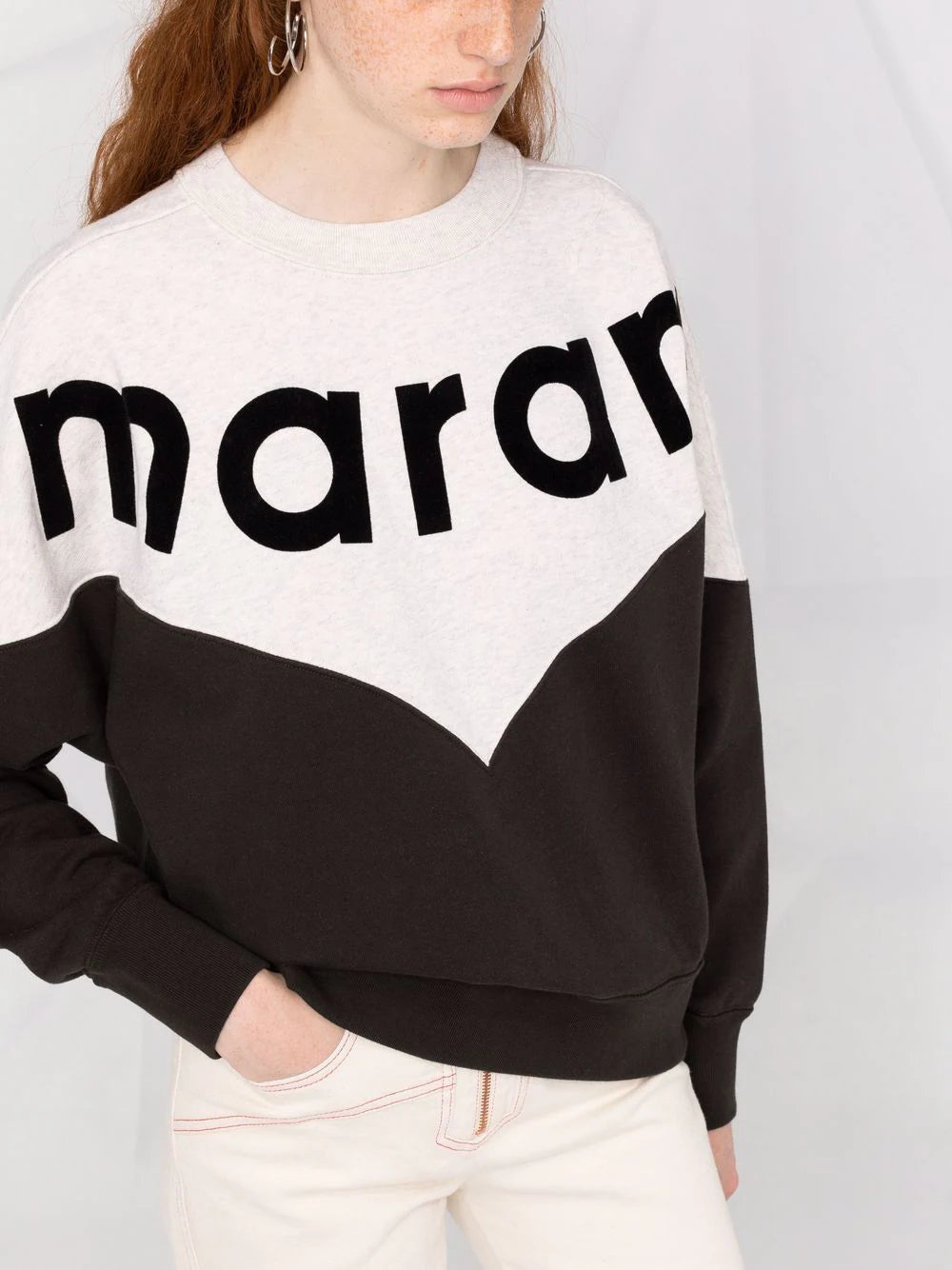 Marant ÉToile SWEATSHIRT - Black | 74b1c993f179a1bac8b5784e1f4ac6efbdbe5ed1