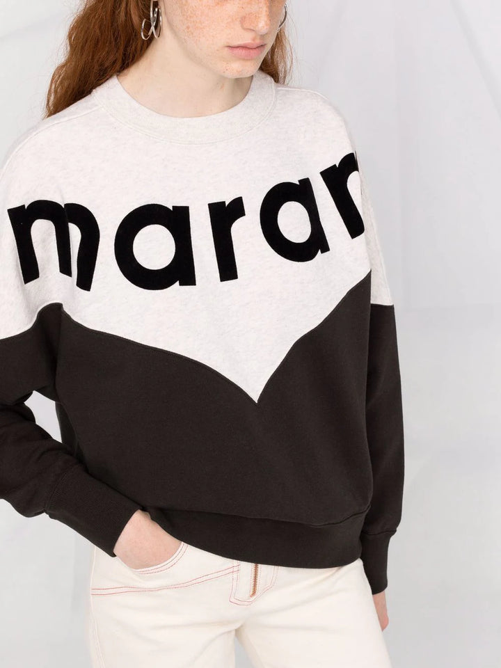 Marant ÉToile SWEATSHIRT - Black | 74b1c993f179a1bac8b5784e1f4ac6efbdbe5ed1