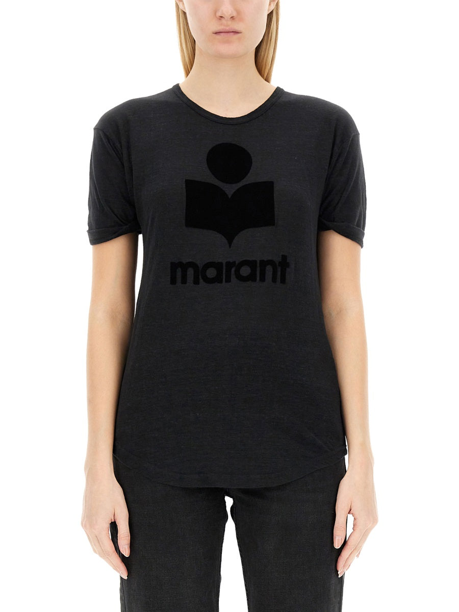 Isabel Marant Etoile T shirts - Black | Wanan Luxury
