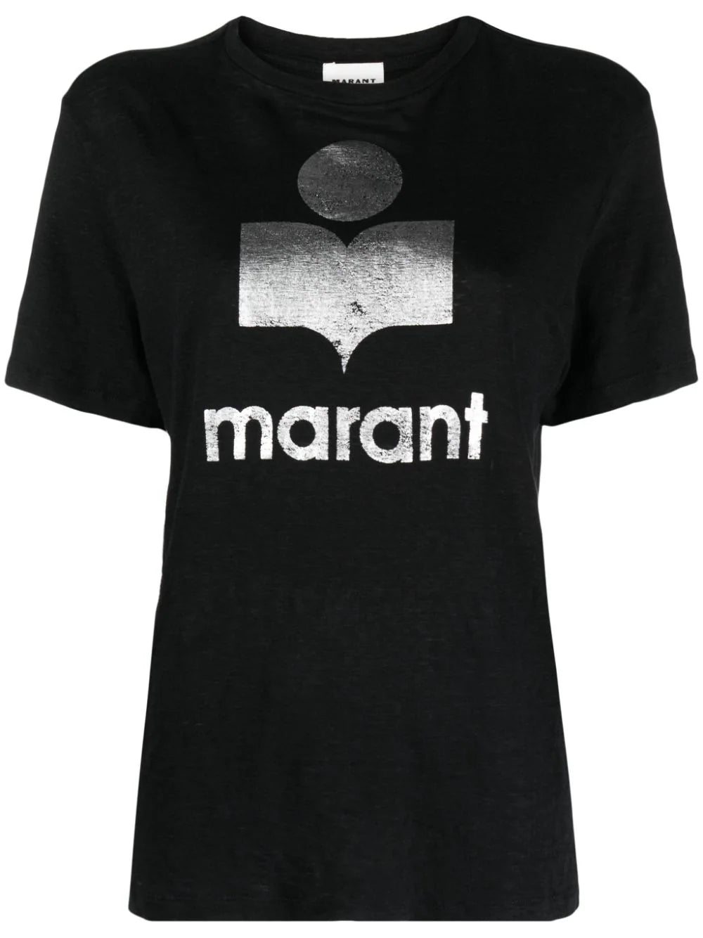 Marant ÉToile T-shirts - Black | 639fe027e8a829a0a13c263884f6faa6747d7d62