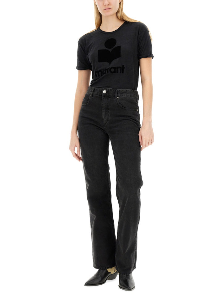 Isabel Marant Etoile T shirts - Black | Wanan Luxury