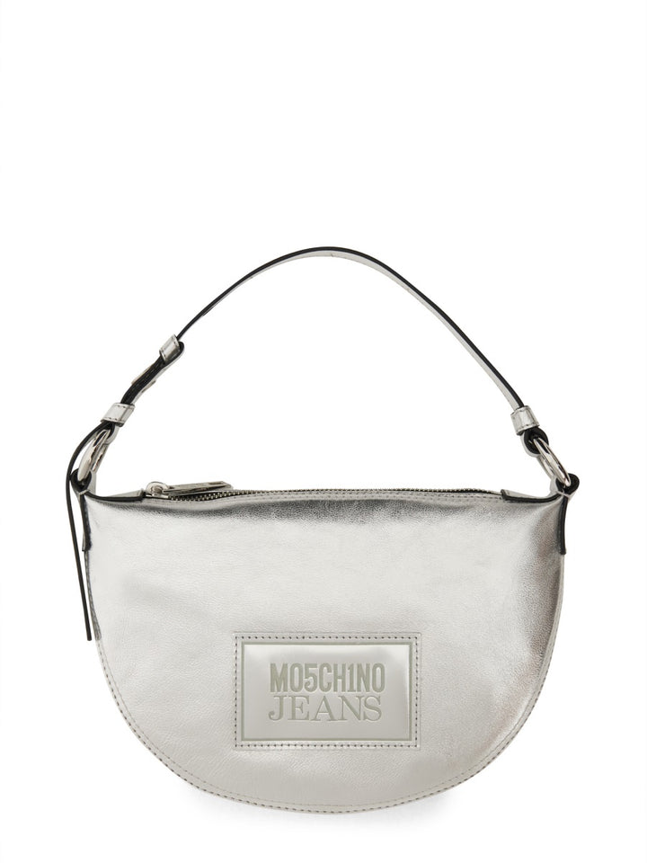 Moschino Jeans Shoulder Bags - Silver | Wanan Luxury