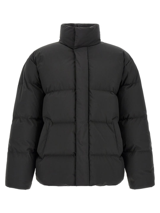 High Neck Down Jacket Puffer Jackets Black