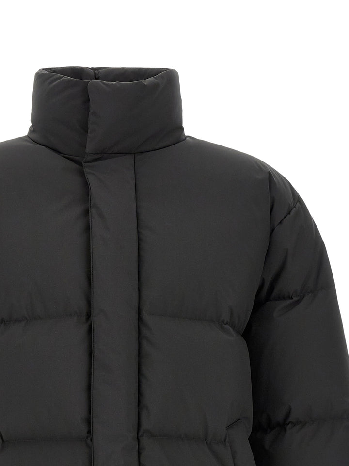 Saint Laurent High Neck Down Jacket Puffer Jackets - Black | 48cf32533e82c6d98eaa7cada003f9a5b0a84002