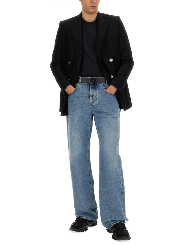 Balmain Jackets - Black | Wanan Luxury