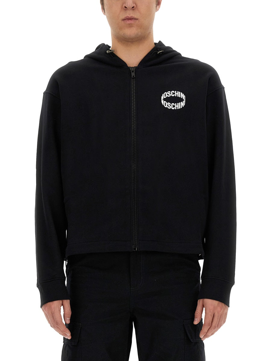 Moschino Sweatshirts - Black | Wanan Luxury
