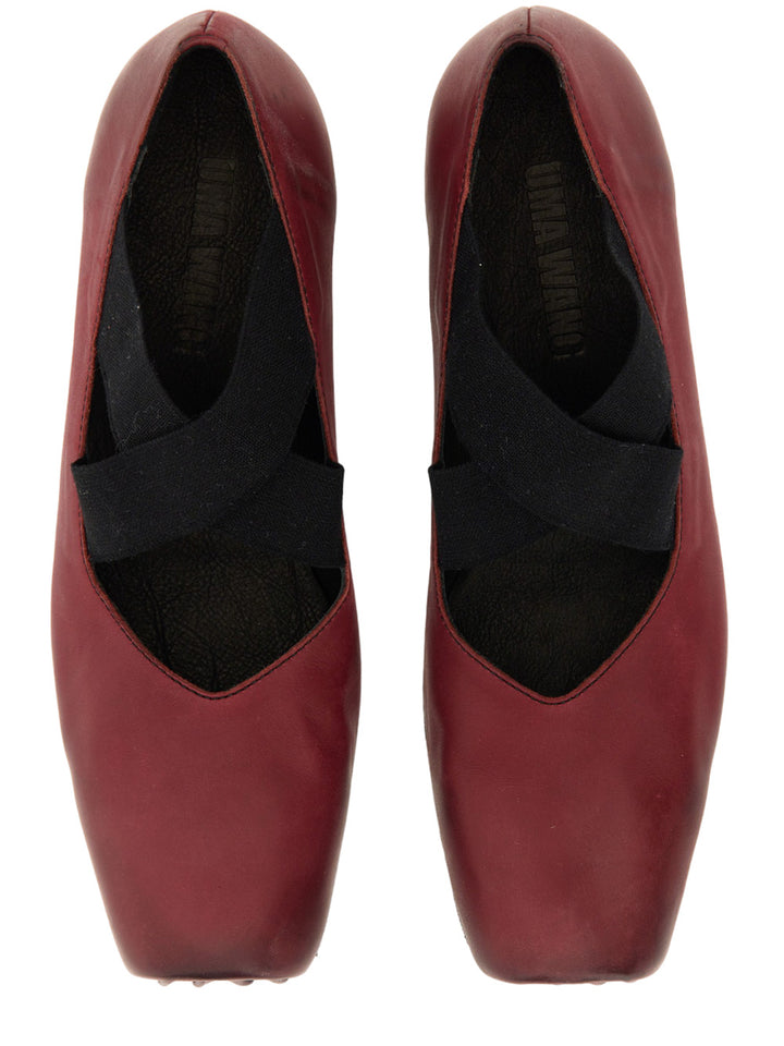 Uma Wang Ballerinas - Red | 4e3fbe304be7bf35c5e4accddaf101f0eb1159e0