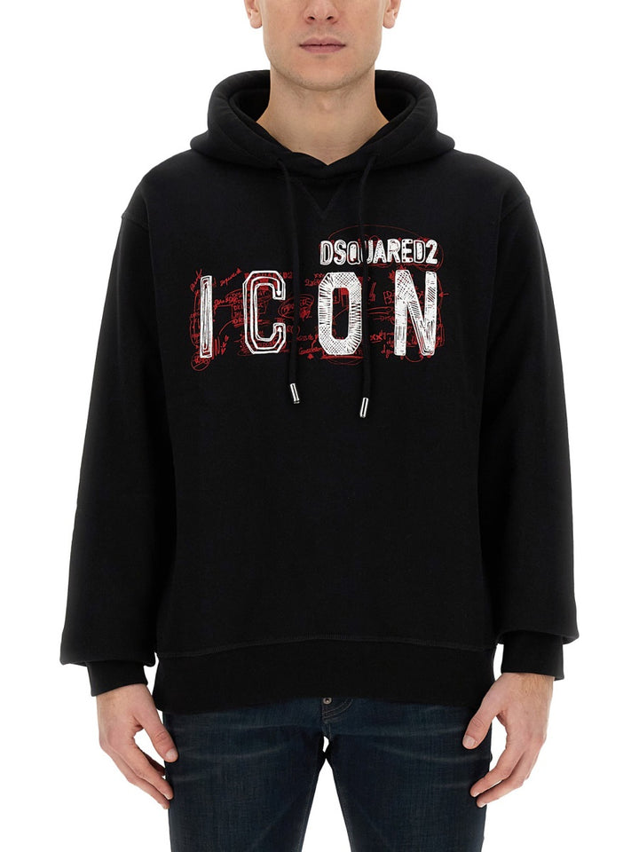 Dsquared2 Sweatshirts - Black | Wanan Luxury