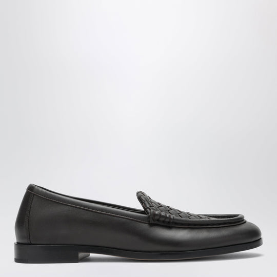 Silenzio Loafers In Espresso Lambskin Leather