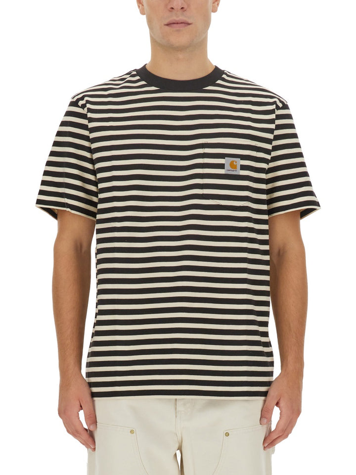 Carhartt Wip T shirts - White | Wanan Luxury