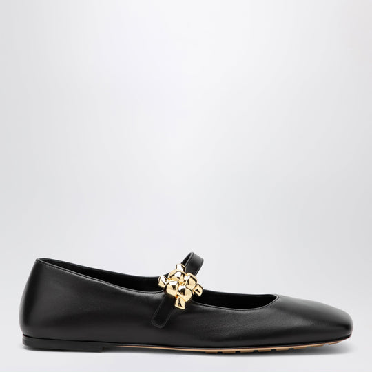 Charlotte Mary-Jane Ballet Flats In Black