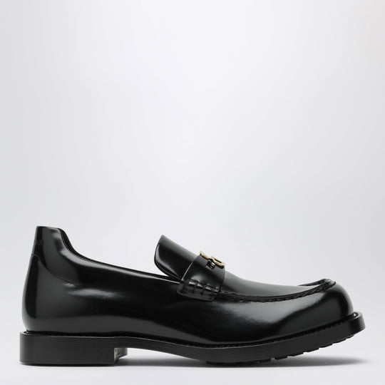 Comfy Loafers In Black Calf Leather