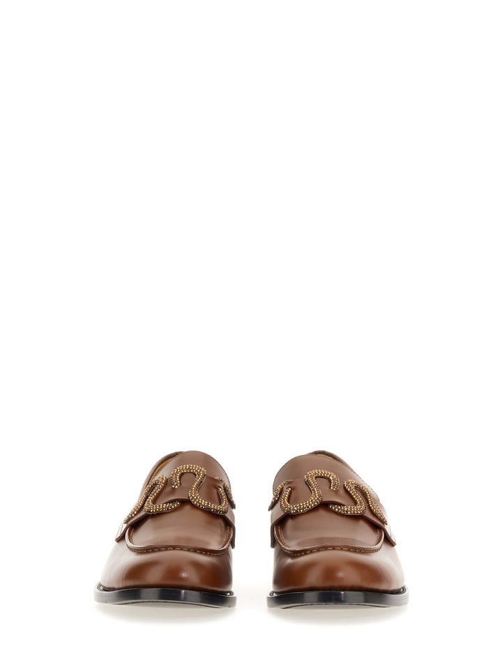 René Caovilla Loafers - Beige | Wanan Luxury