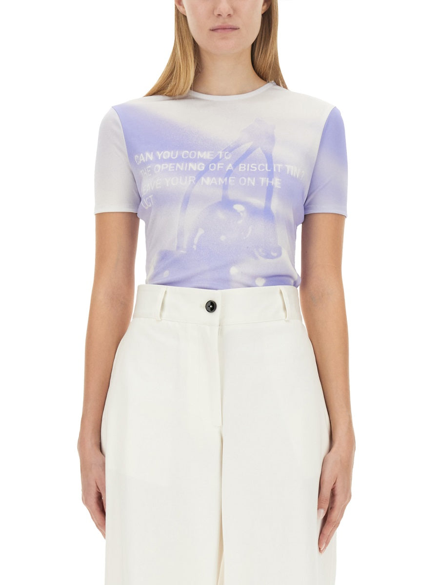 Jil Sander T shirts - Light Blue | Wanan Luxury