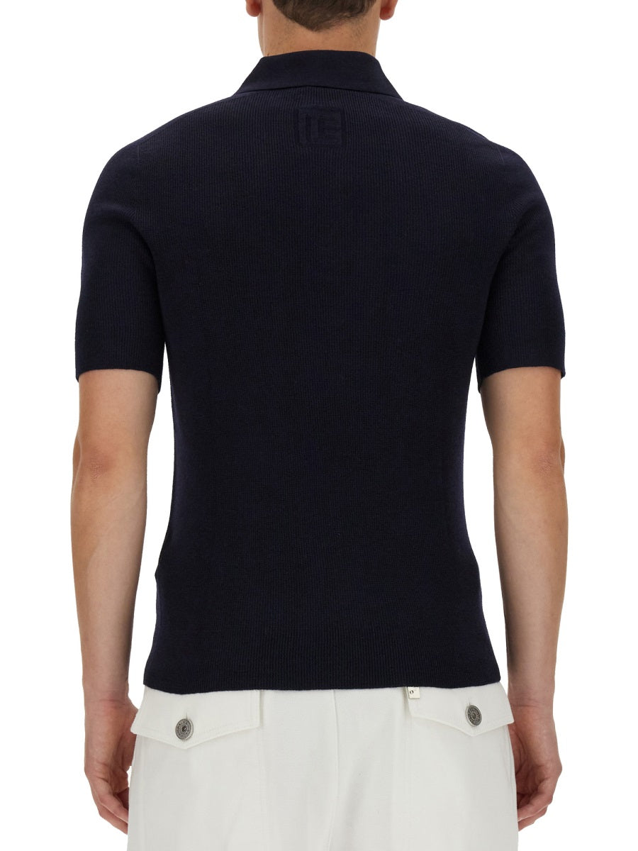 Balmain Polo - Blue | Wanan Luxury