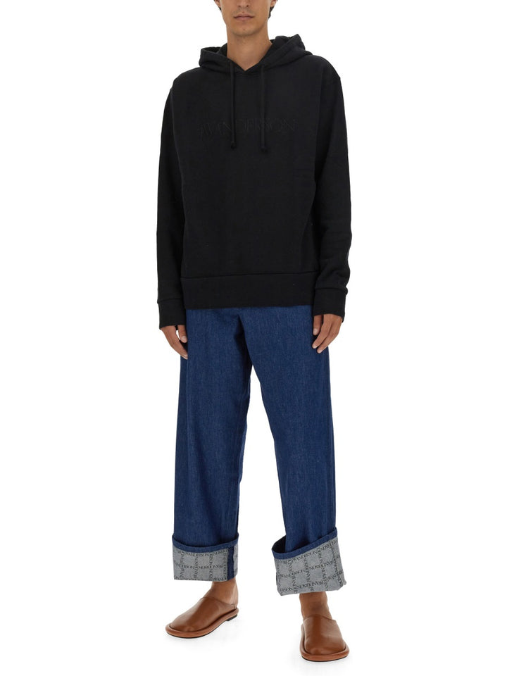 JW Anderson Sweatshirts - Black | Wanan Luxury