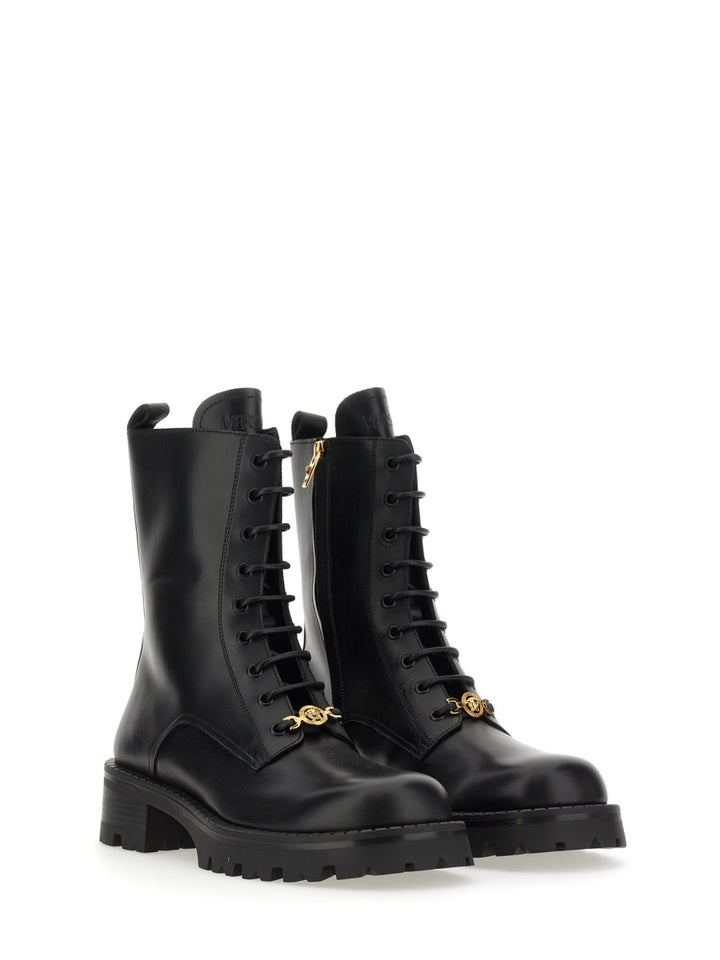 Versace Boots - Black | Wanan Luxury