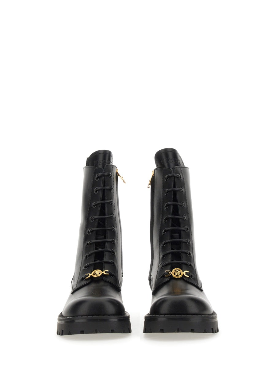 Versace Boots - Black | Wanan Luxury