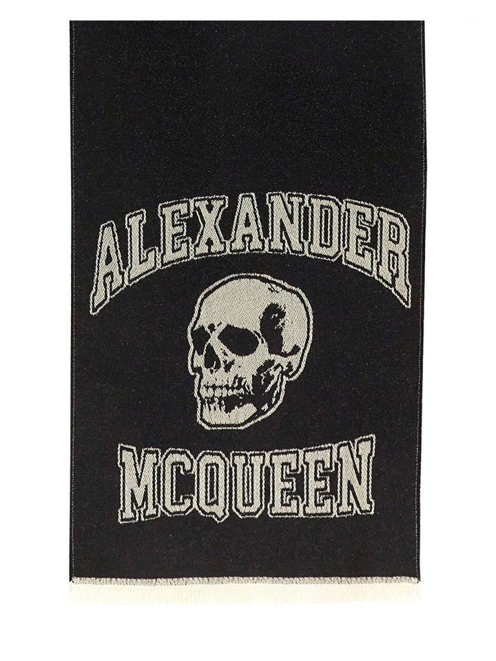 Alexander McQueen Scarves & Gloves - Black | Wanan Luxury