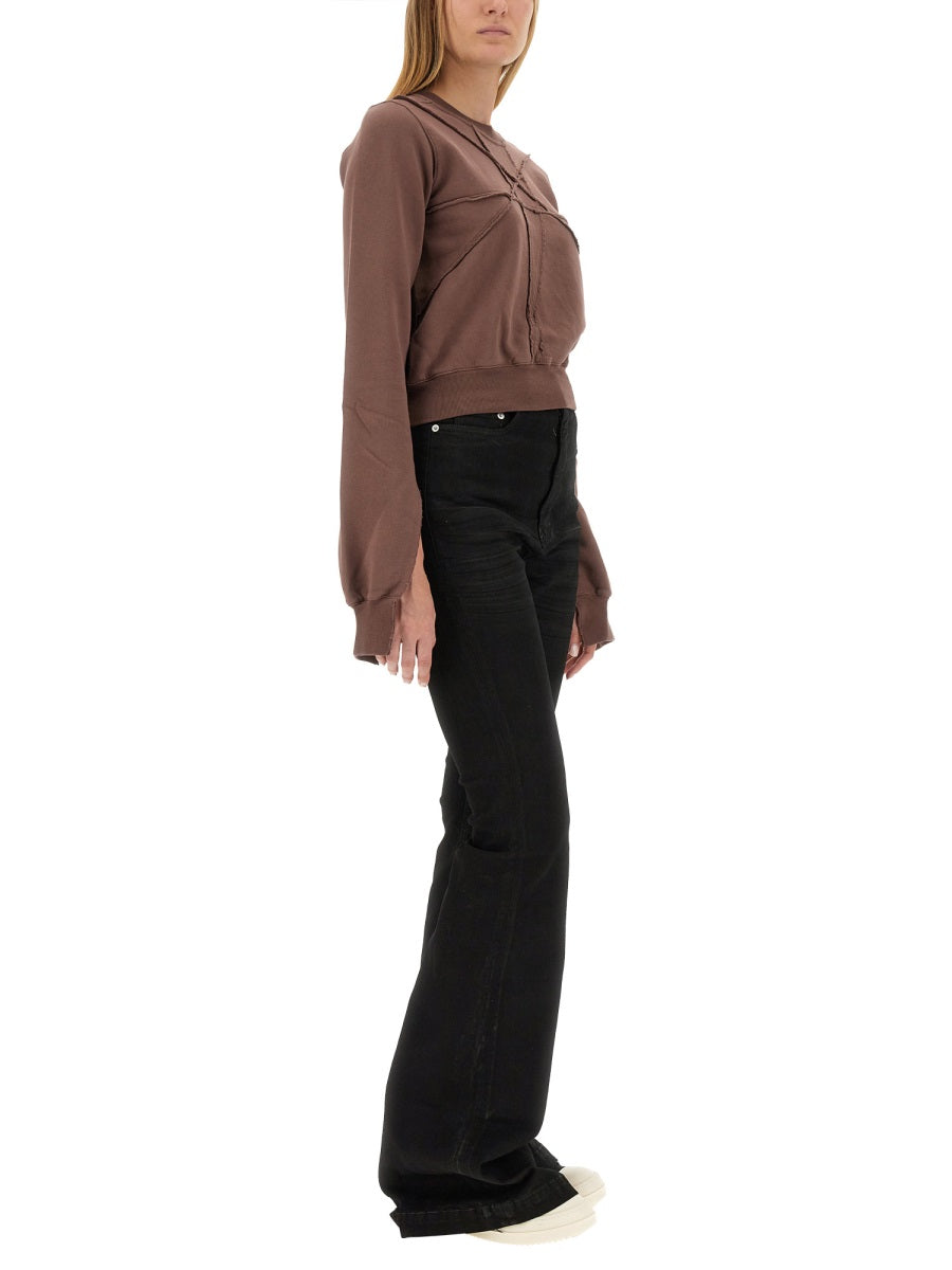 Rick Owens x Drkshdw Sweatshirts - Brown | Wanan Luxury