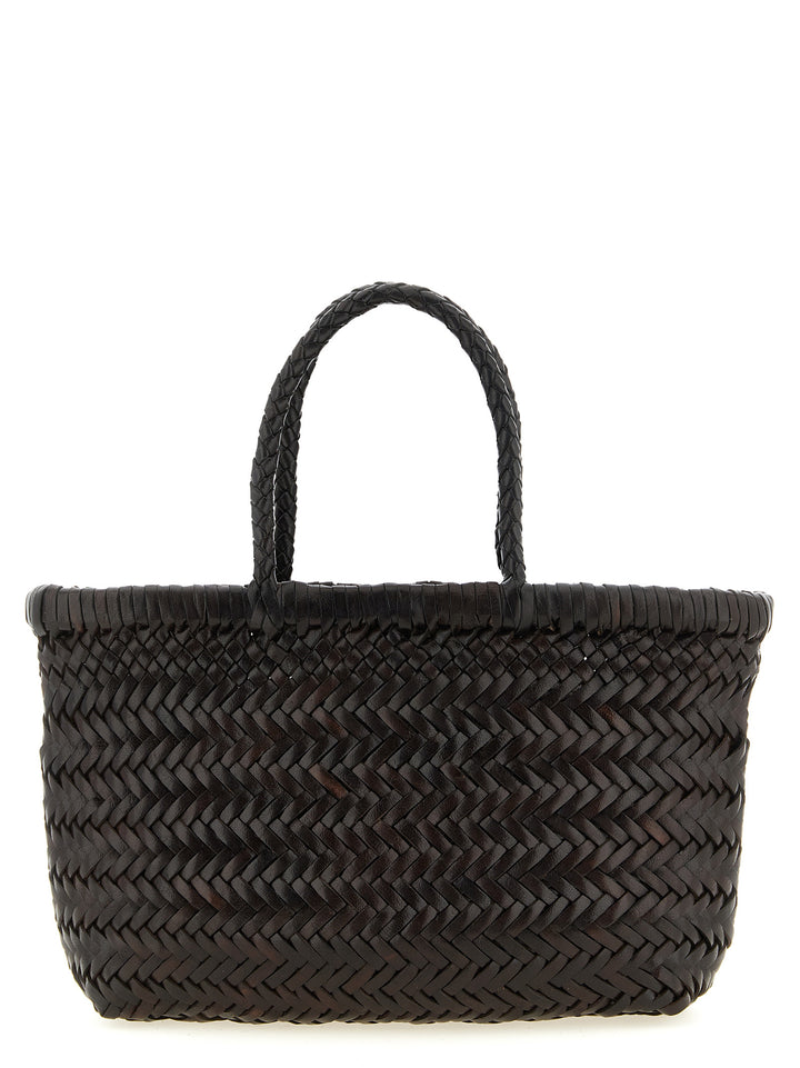 Dragon Diffusion Flat Gora Hand Bags - Brown | dadc5dd1c763e8408b6db6d2a5c0418c7f4b14f5