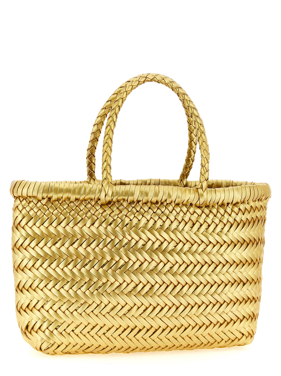 Dragon Diffusion Flat Gora Hand Bags - Gold | 9fc67768dd0adc4e78afbe640674c660ef62f04e